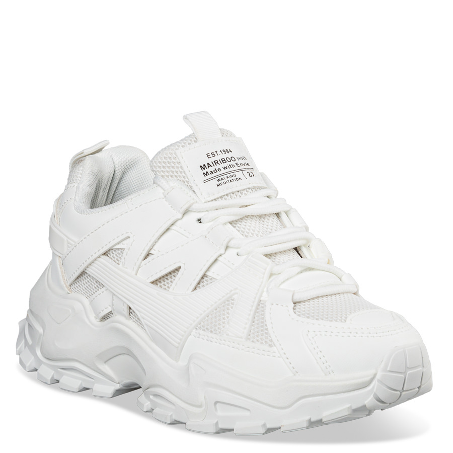 IT'S COMPLICATED - Συνθετικό Δέρμα - ΛΕΥΚΟ - Sneakers | EnvieShoes