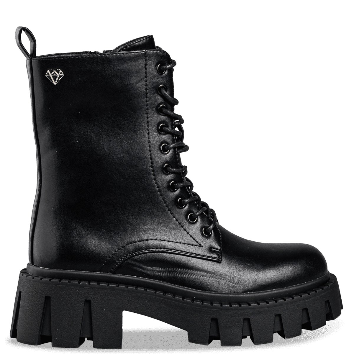 STREET CODE - Συνθετικό Δέρμα - ΜΑΥΡΟ - Αρβυλάκια | EnvieShoes