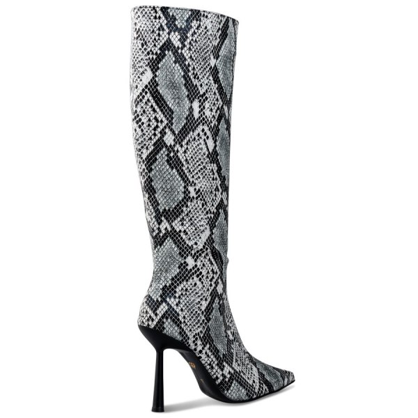  SNAKE PRINT BOOTS - 3