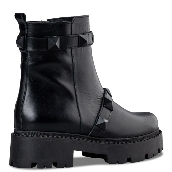 LEATHER BOOTIES φωτογραφία