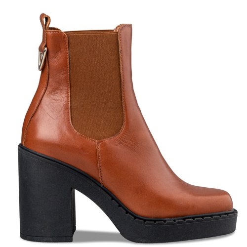  LEATHER BOOTIES 2025