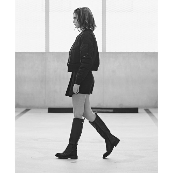 RIDING KNEE-HIGH BOOTS φωτογραφία