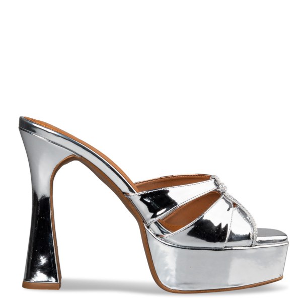 PLATFORM HEEL MULES
