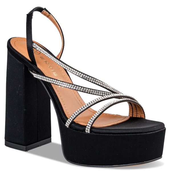 PLATFORM HEEL SANDALS