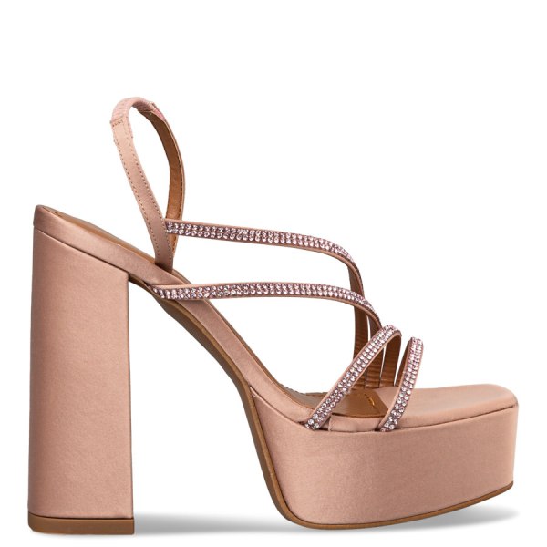 PLATFORM HEEL SANDALS