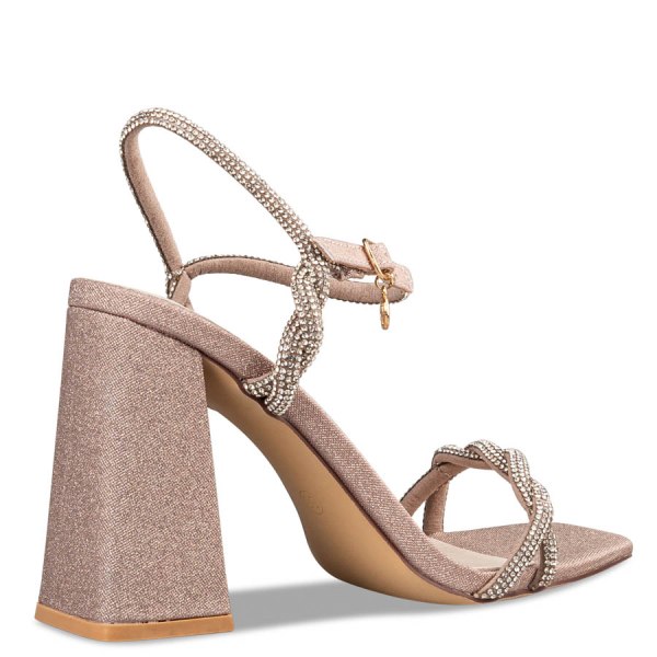 BLOCK HEEL SANDALS φωτογραφία