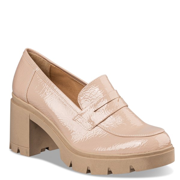 PLATFORM HEEL LOAFERS