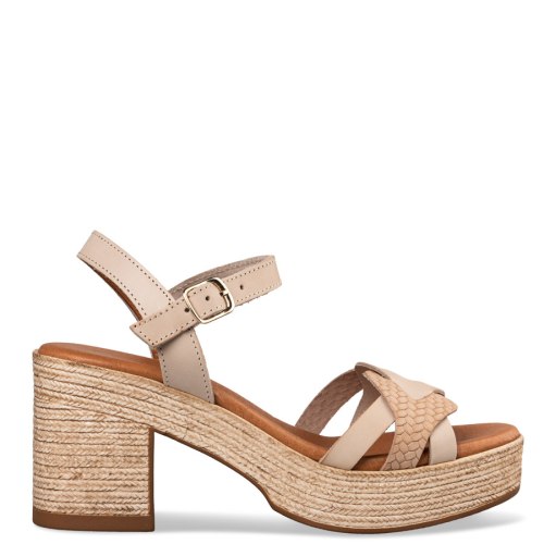  PLATFORM MID HEEL SANDALS 2025