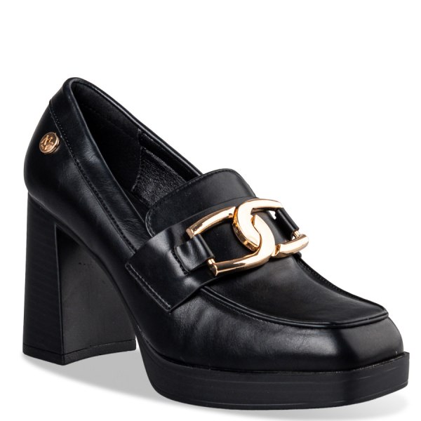 PLATFORM HEEL LOAFERS