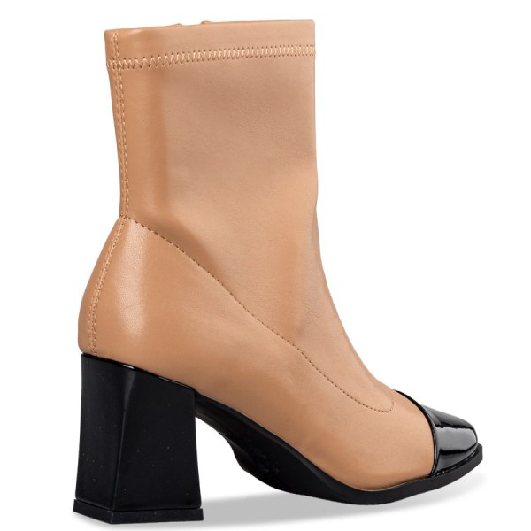 BLOCK HEEL BOOTIES φωτογραφία