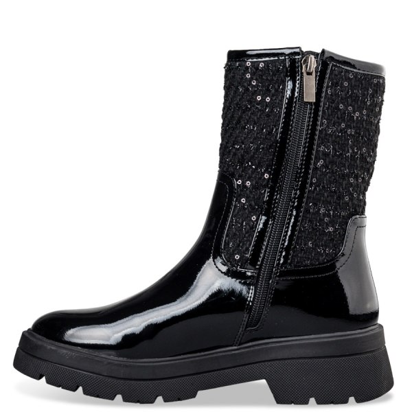 EMBELLISHED BIKER BOOTΙΕS φωτογραφία
