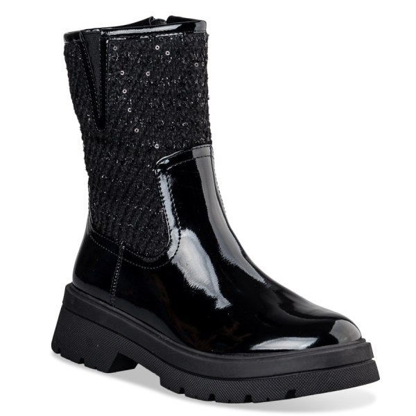 EMBELLISHED BIKER BOOTΙΕS φωτογραφία