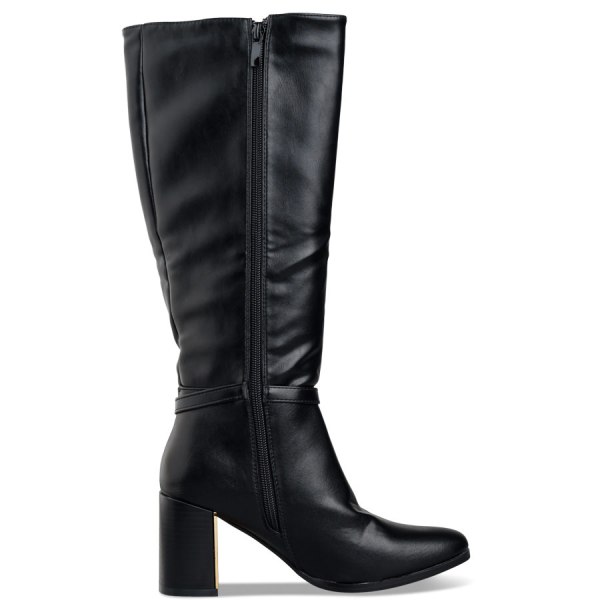 KNEE BUCKLE BOOTS φωτογραφία