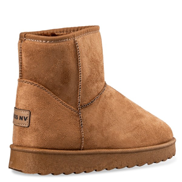 FAUX SHEARLING BOOTIES φωτογραφία