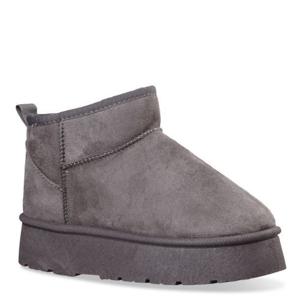 FAUX SHEARLING BOOTIES φωτογραφία