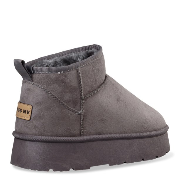 FAUX SHEARLING BOOTIES φωτογραφία