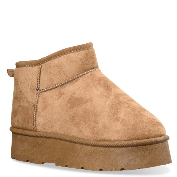 FAUX SHEARLING BOOTIES
