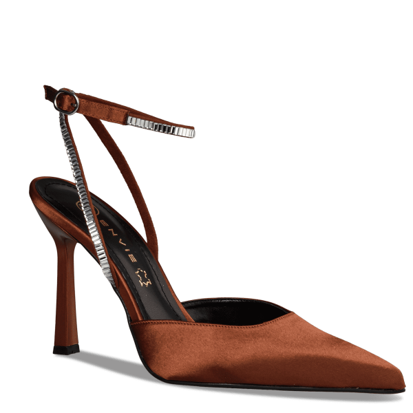 EMBELISHED POINTY PUMPS