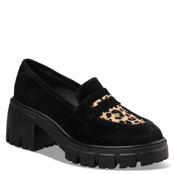 SUEDE LOAFERS