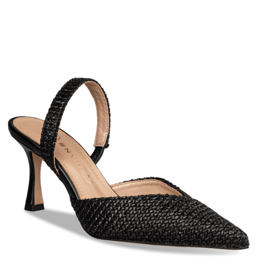  RAFFIA-EFFECT SLINGBACK PUMPS 2025