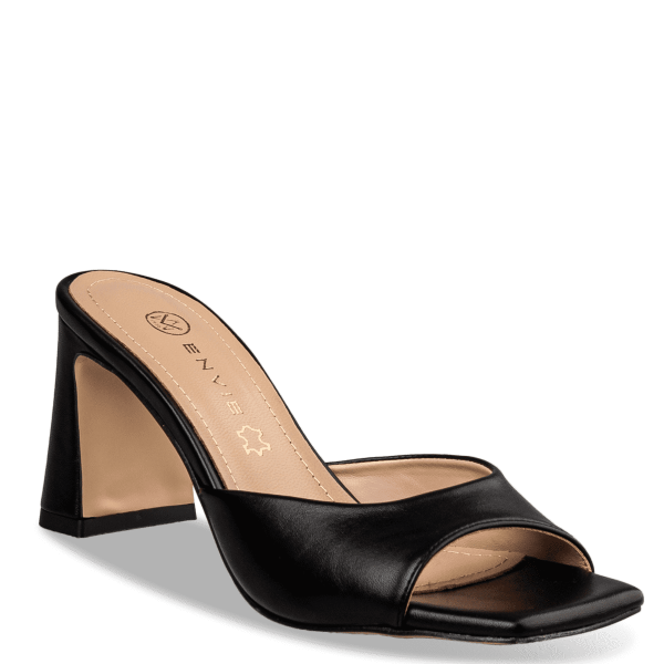 SQUARE TOE MULES