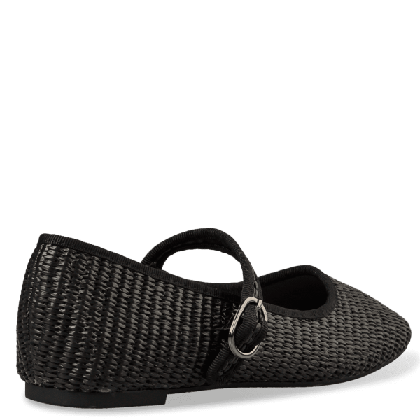 RAFFIA BALLET FLATS φωτογραφία