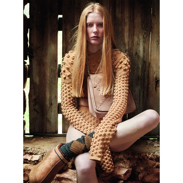 FAUX SHEARLING BOOTIES φωτογραφία