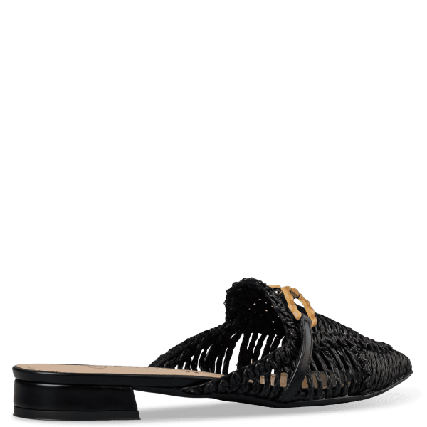 RAFFIA SLIP ON LOAFERS φωτογραφία