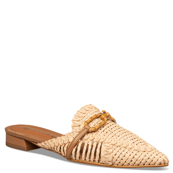 RAFFIA SLIP ON LOAFERS φωτογραφία