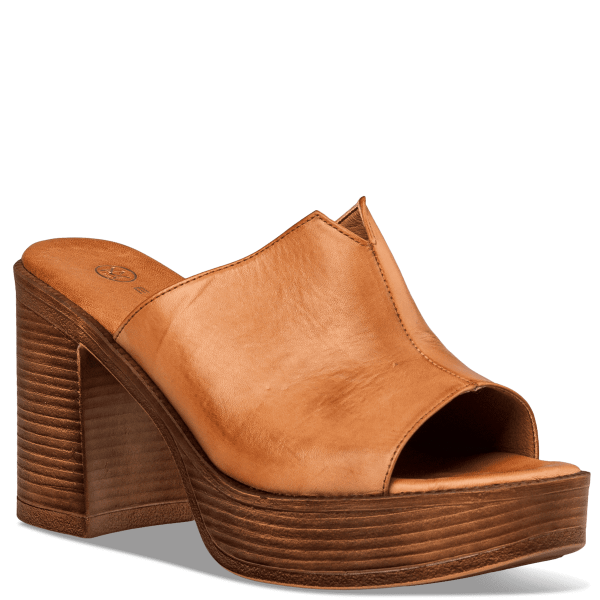 BLOCK HEEL MULES