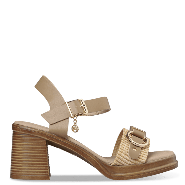 MID-HEEL SANDALS