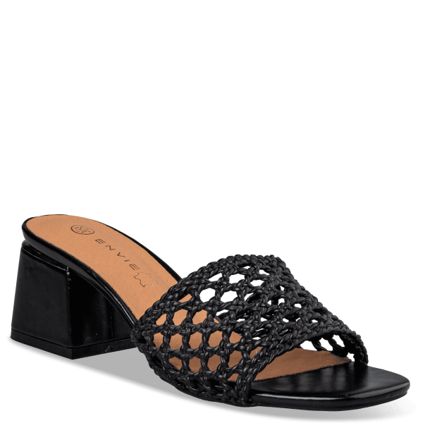 MID-HEEL MULES