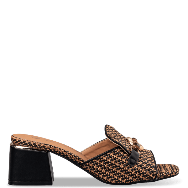 MID-HEEL MULES