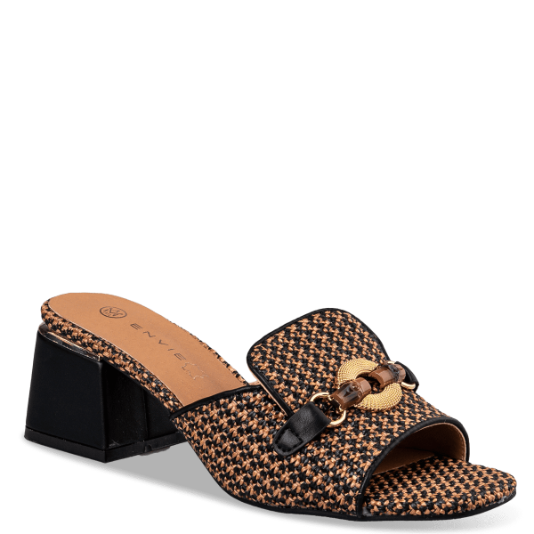 MID-HEEL MULES