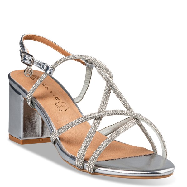 BLOCK HEEL SANDALS φωτογραφία