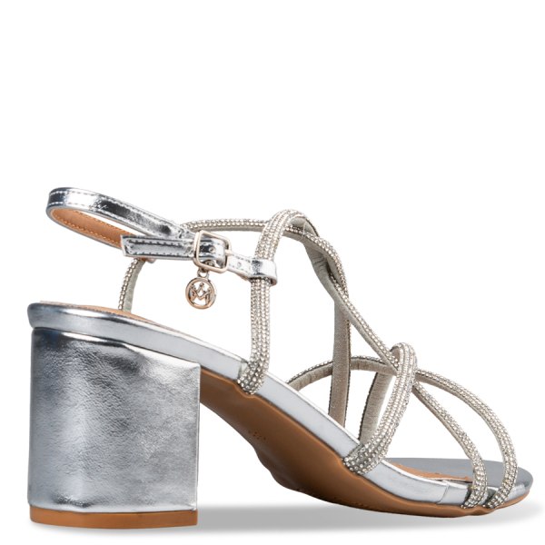 BLOCK HEEL SANDALS φωτογραφία