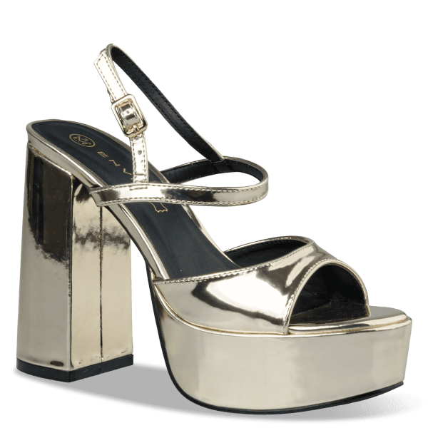 PLATFORM HEEL SANDALS φωτογραφία