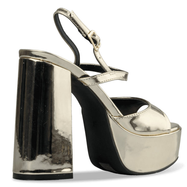 PLATFORM HEEL SANDALS φωτογραφία