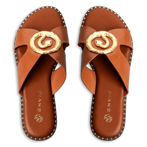 Γυναικεία σανδάλια Envie shoes - ΣΗΜΑΝΤΙΚΟ: Σε περίπτωση διαφοράς τιμής από το κατάστημα ισχύει παντα και μόνο η τιμή του καταστήματος FLAT SANDALS