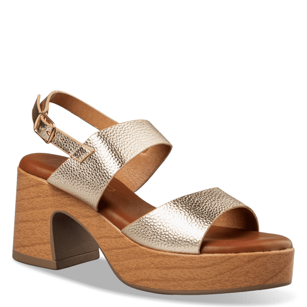 PLATFORM HEEL SANDALS φωτογραφία