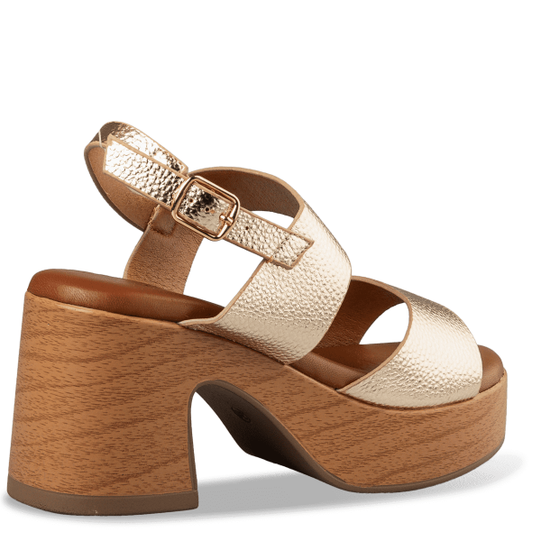 PLATFORM HEEL SANDALS φωτογραφία