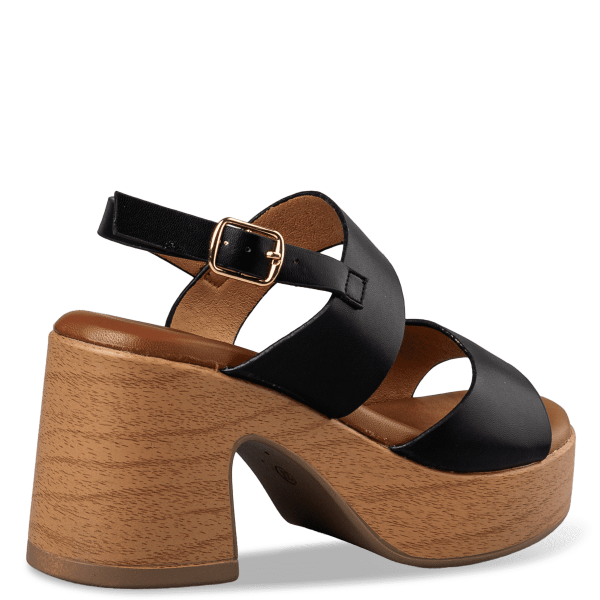 PLATFORM HEEL SANDALS φωτογραφία