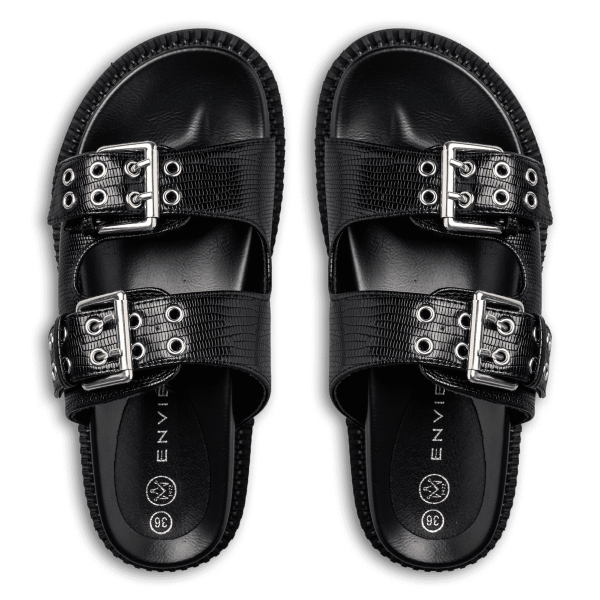 Γυναικεία παπούτσια Envie shoes - ΣΗΜΑΝΤΙΚΟ: Σε περίπτωση διαφοράς τιμής από το κατάστημα ισχύει παντα και μόνο η τιμή του καταστήματος STUDDED FLATFORM SANDALS