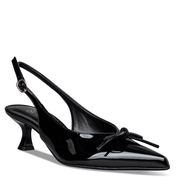 KITTEN HEEL PUMPS