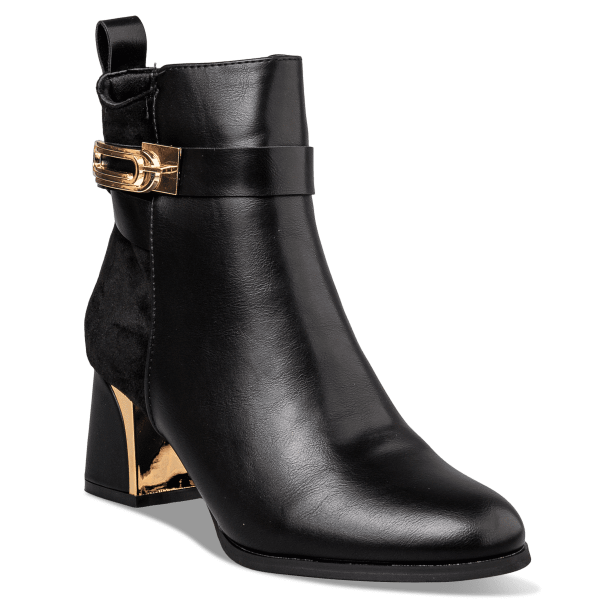 BLOCK HEEL BOOTIES φωτογραφία