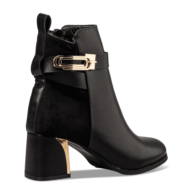 BLOCK HEEL BOOTIES φωτογραφία