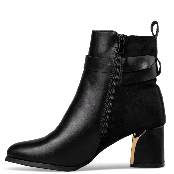 BLOCK HEEL BOOTIES φωτογραφία