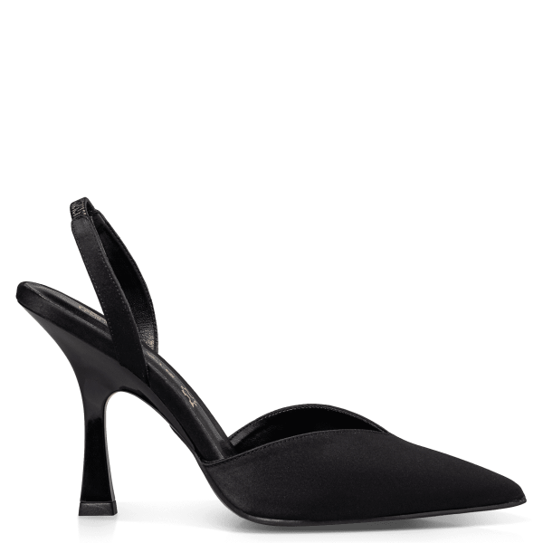 BOW-SLINGBACK PUMPS