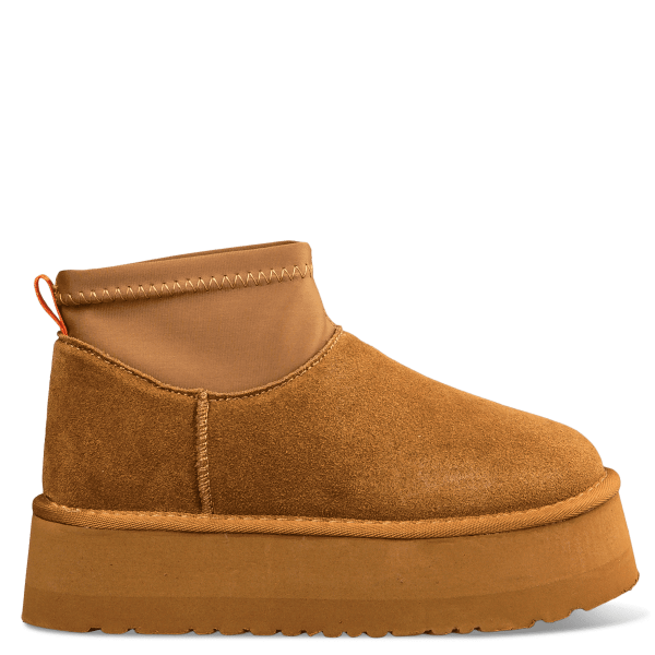 FAUX SHEARLING BOOTIES