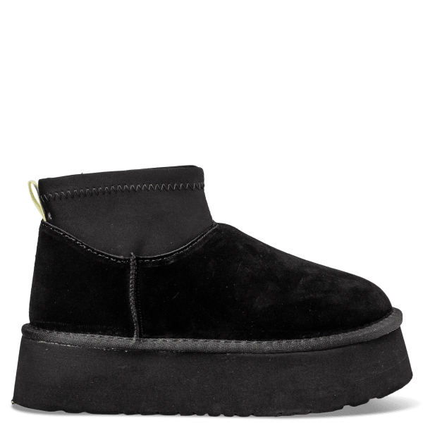 FAUX SHEARLING BOOTIES